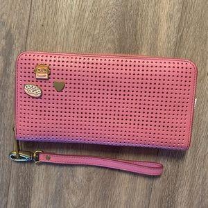Pink Fossil Wallet
